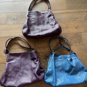 Coach  purses sold separately
